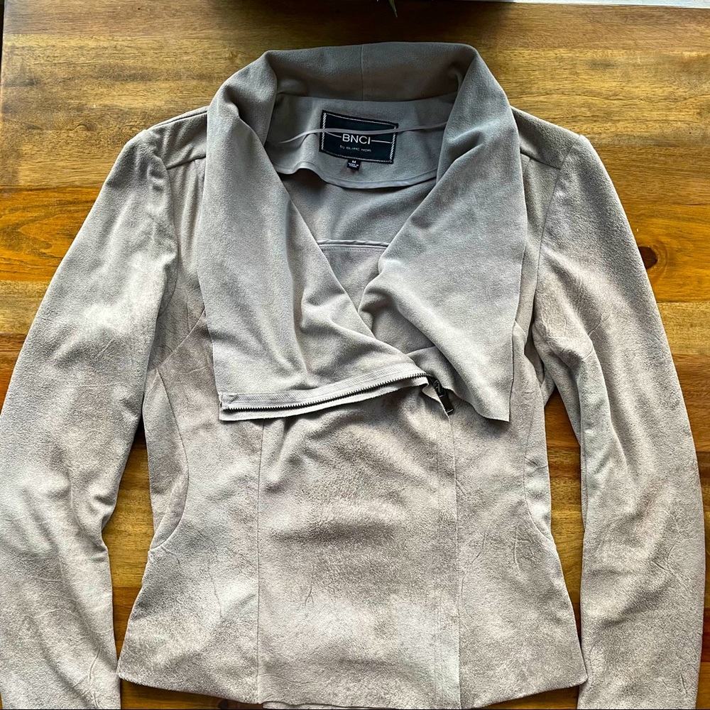 Faux Suede Jacket
